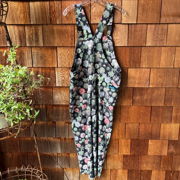 Kavu Overalls Bibs Cactus San Blas Jumpsuit Garden Pocket Succulent - Medium - Picture 8 of 14